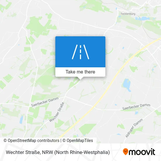 Карта Wechter Straße