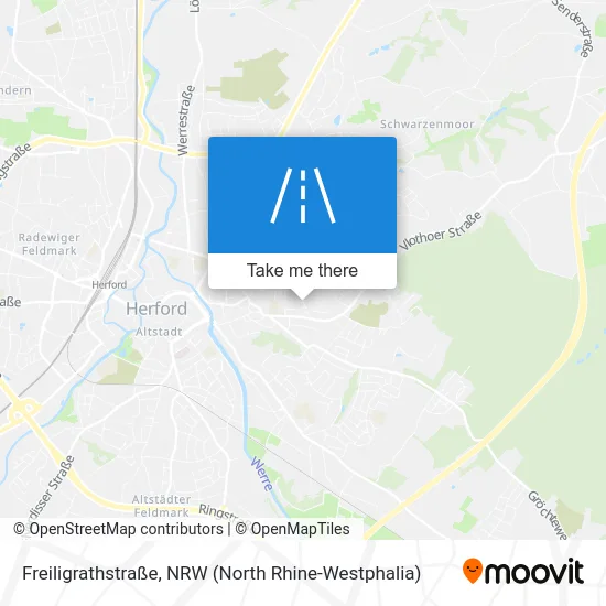 Карта Freiligrathstraße