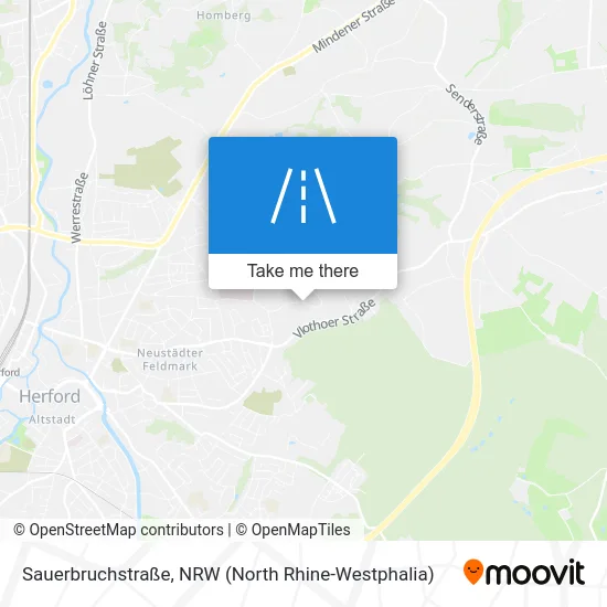 Карта Sauerbruchstraße