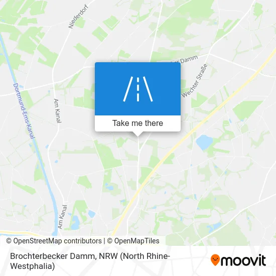 Карта Brochterbecker Damm
