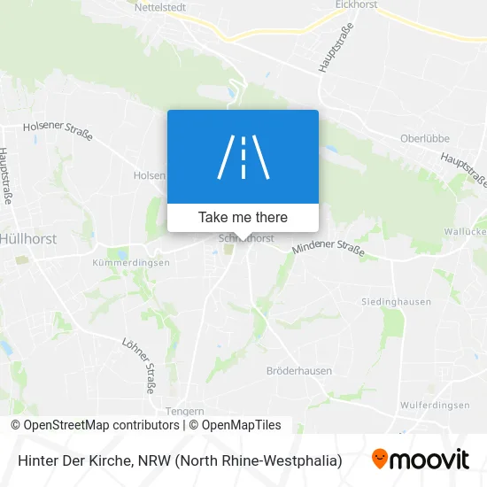Карта Hinter Der Kirche