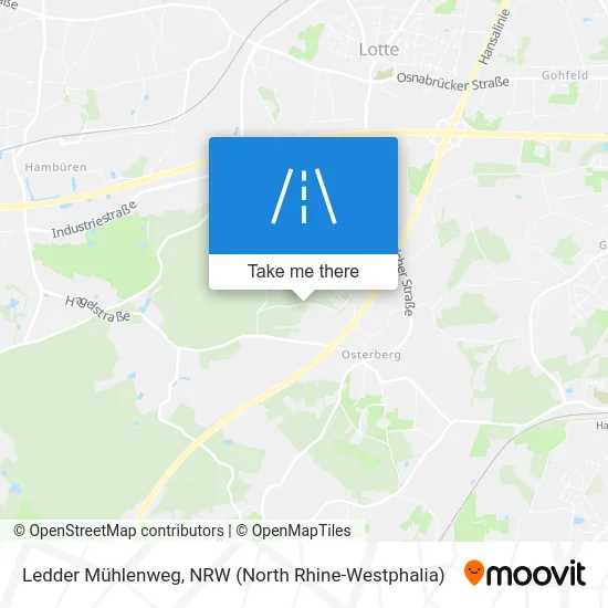 Карта Ledder Mühlenweg