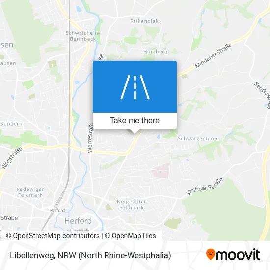 Карта Libellenweg