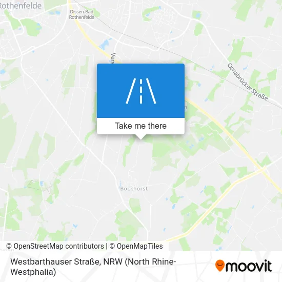 Карта Westbarthauser Straße