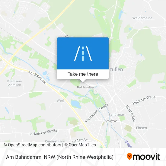 Карта Am Bahndamm