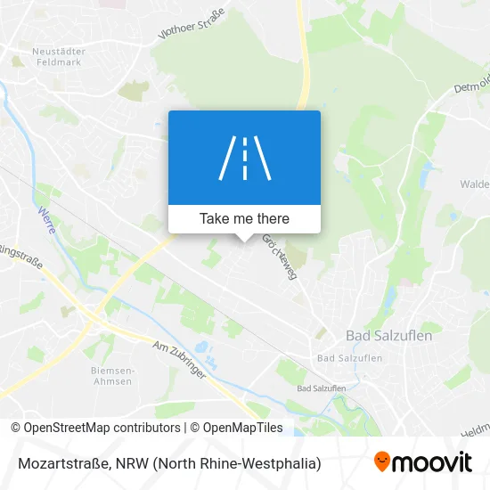 Карта Mozartstraße