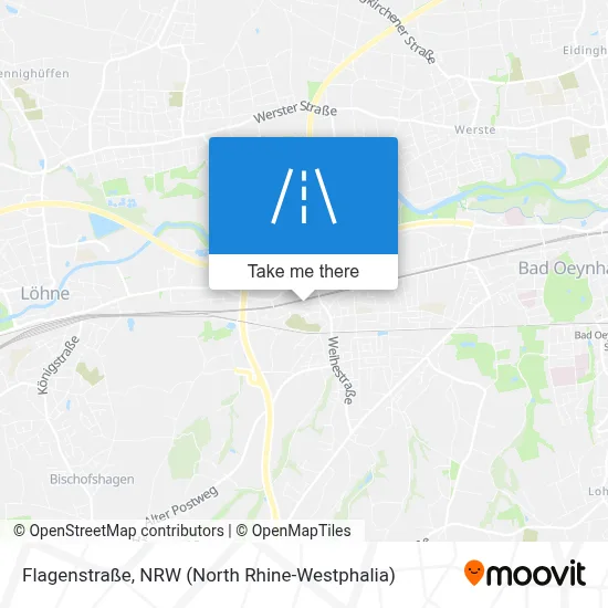 Flagenstraße map