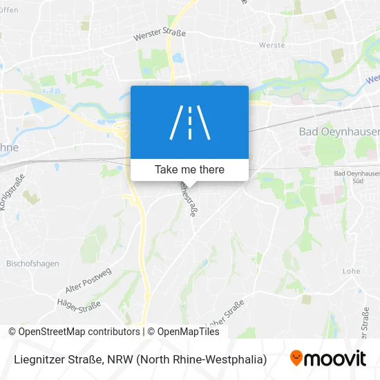 Карта Liegnitzer Straße