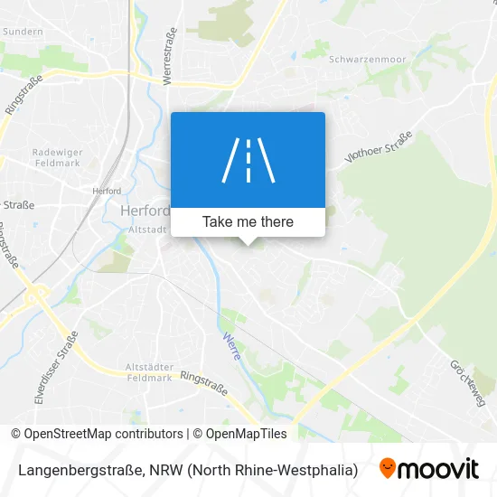Карта Langenbergstraße