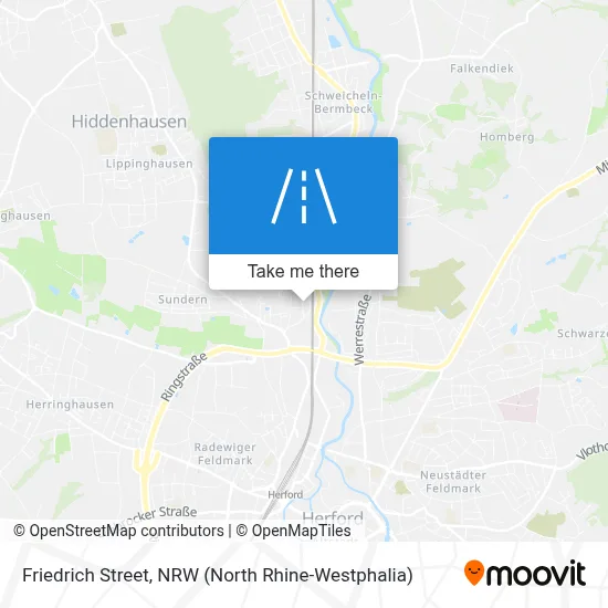 Friedrichstraße map