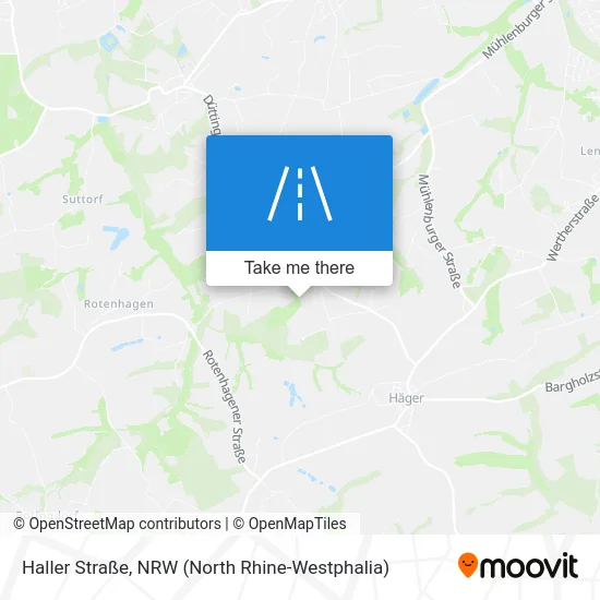 Карта Haller Straße