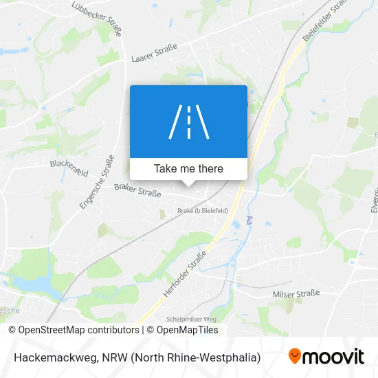 Карта Hackemackweg