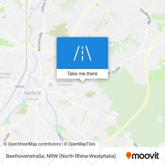 Beethovenstraße map