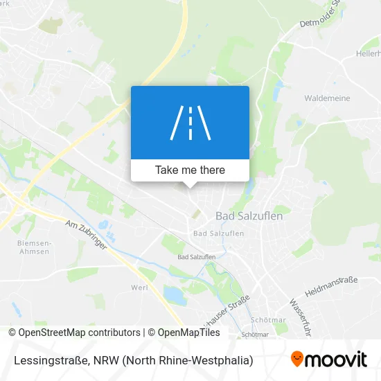 Карта Lessingstraße