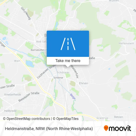 Карта Heldmanstraße