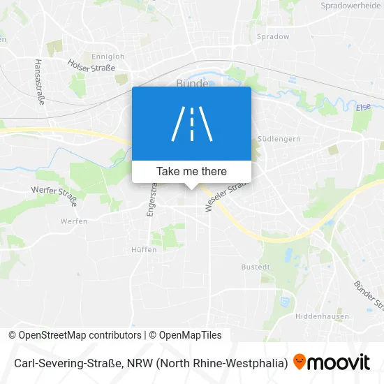 Карта Carl-Severing-Straße