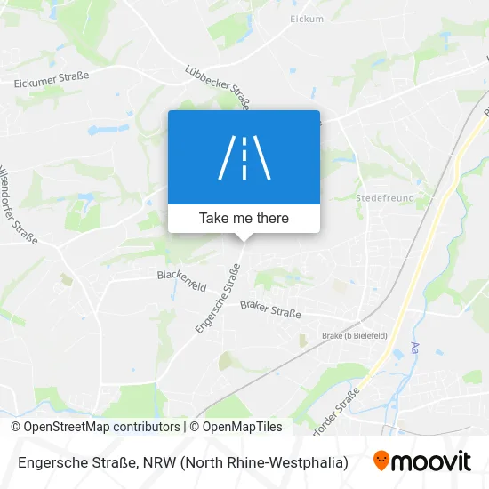 Карта Engersche Straße