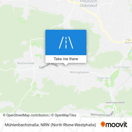 Карта Mühlenbachstraße