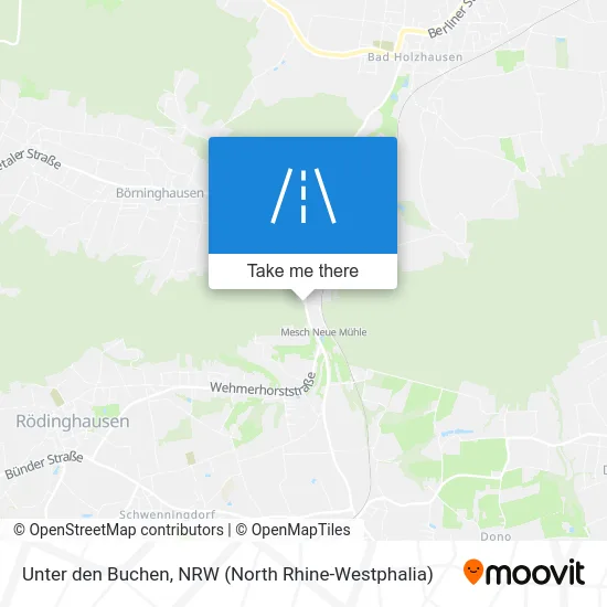 Карта Unter den Buchen