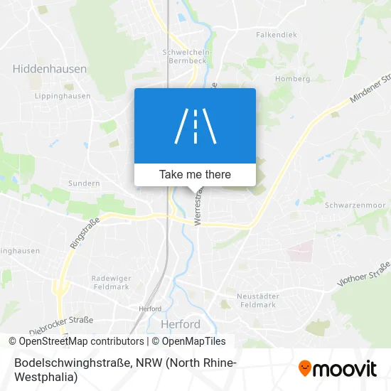 Карта Bodelschwinghstraße
