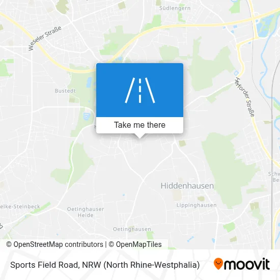 Sportplatzweg map