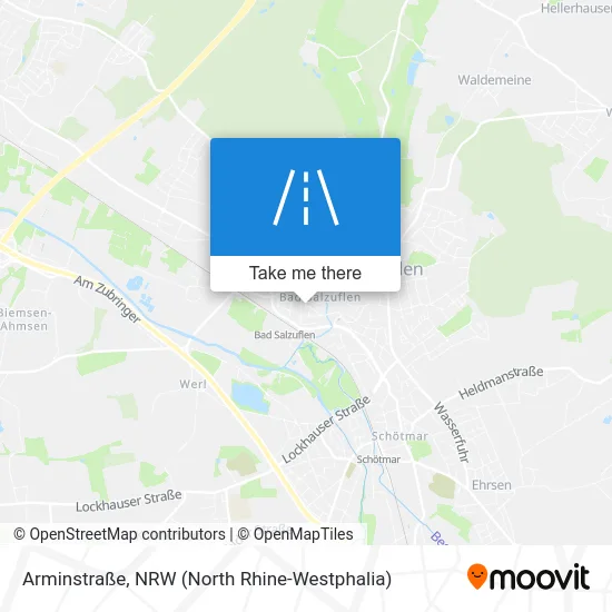 Карта Arminstraße