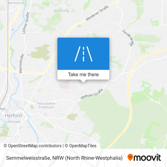 Карта Semmelweisstraße