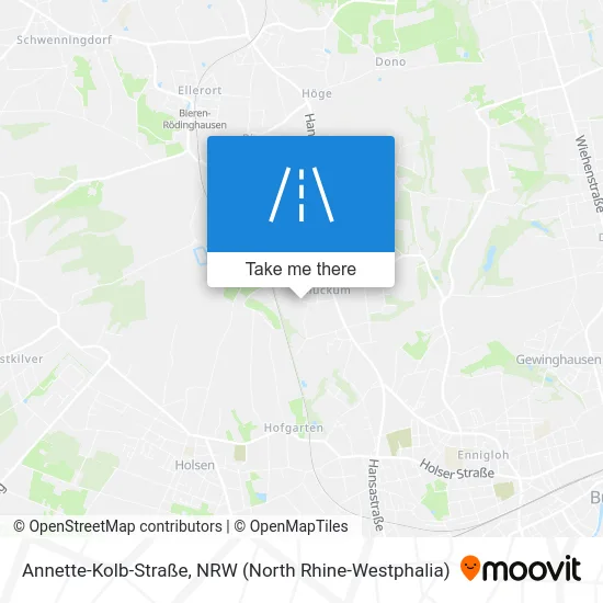 Карта Annette-Kolb-Straße