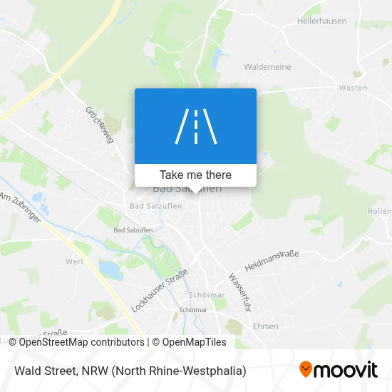Waldstraße map