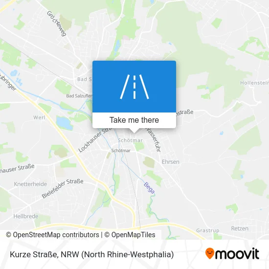 Карта Kurze Straße