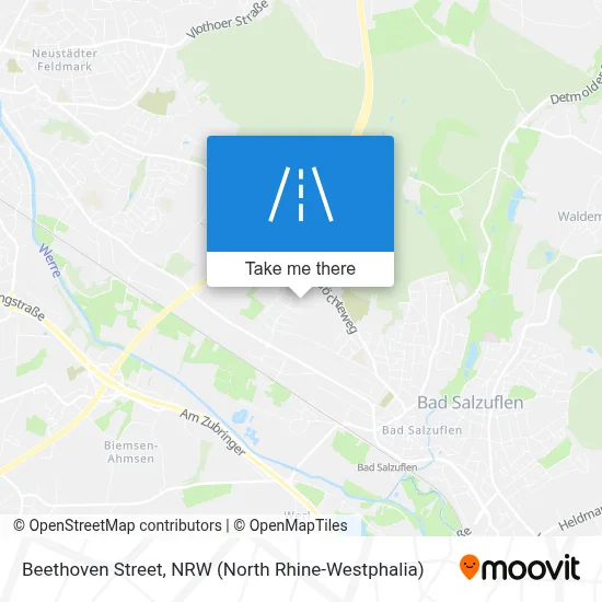Beethovenstraße map