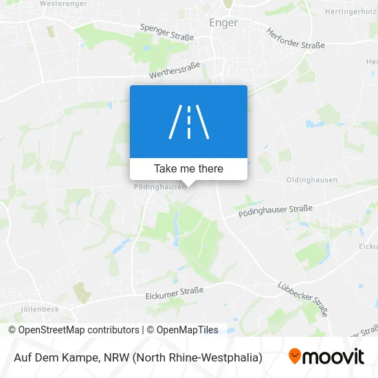 Карта Auf Dem Kampe