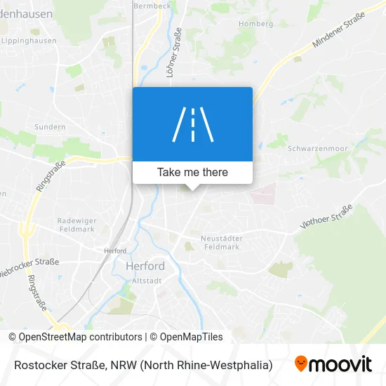 Карта Rostocker Straße