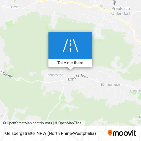 Карта Geisbergstraße