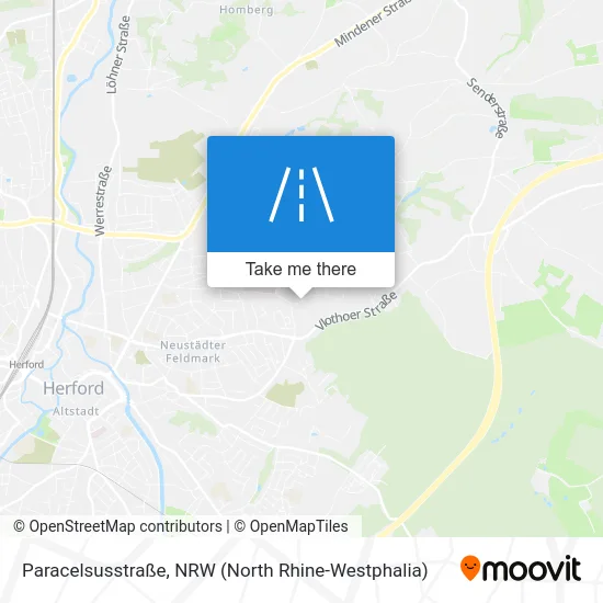 Карта Paracelsusstraße