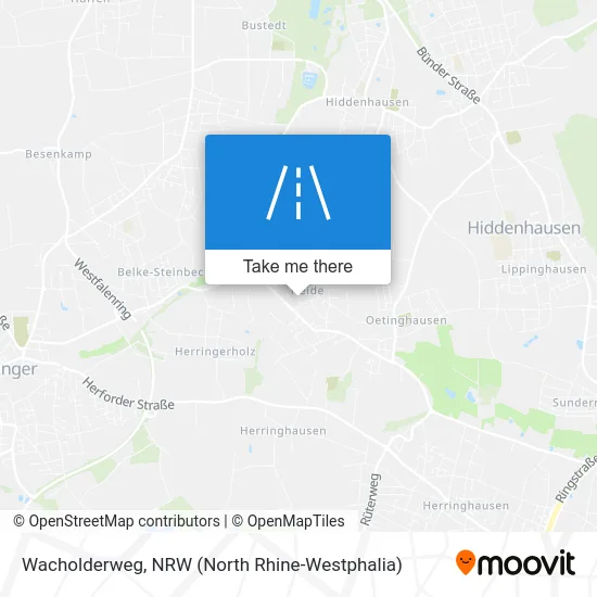 Карта Wacholderweg