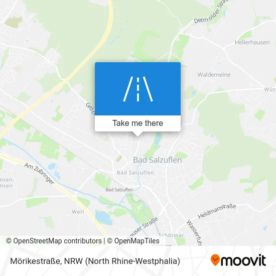 Карта Mörikestraße