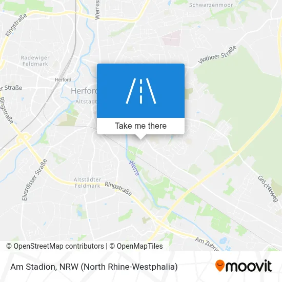 Am Stadion map