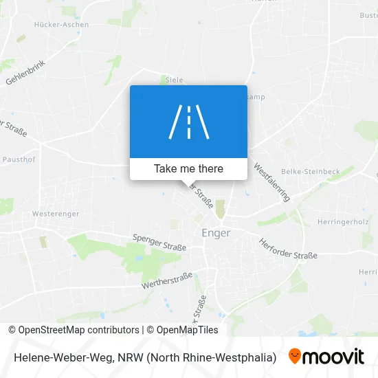 Helene-Weber-Weg map