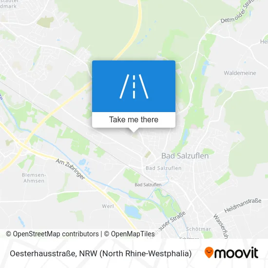 Карта Oesterhausstraße