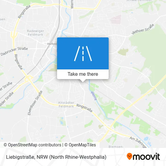 Карта Liebigstraße
