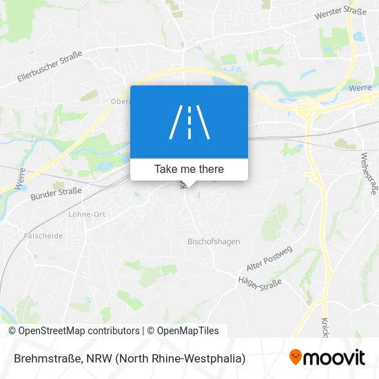 Карта Brehmstraße