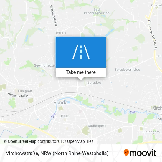 Карта Virchowstraße