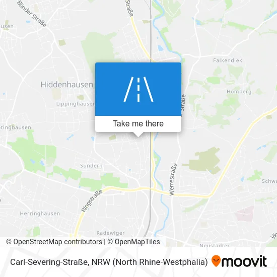 Карта Carl-Severing-Straße