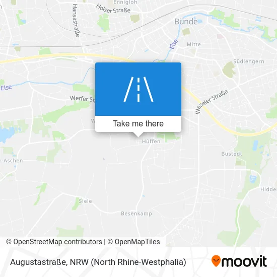 Карта Augustastraße