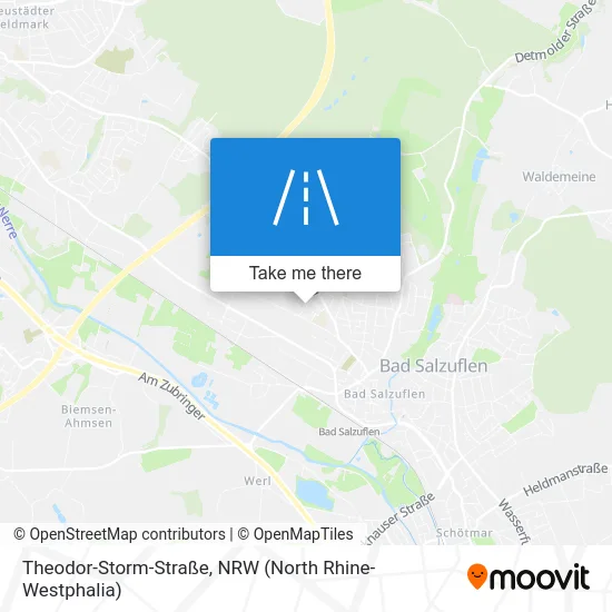 Карта Theodor-Storm-Straße