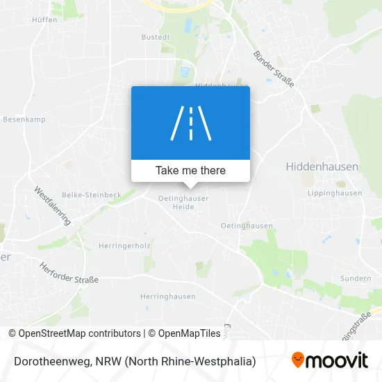 Dorotheenweg map