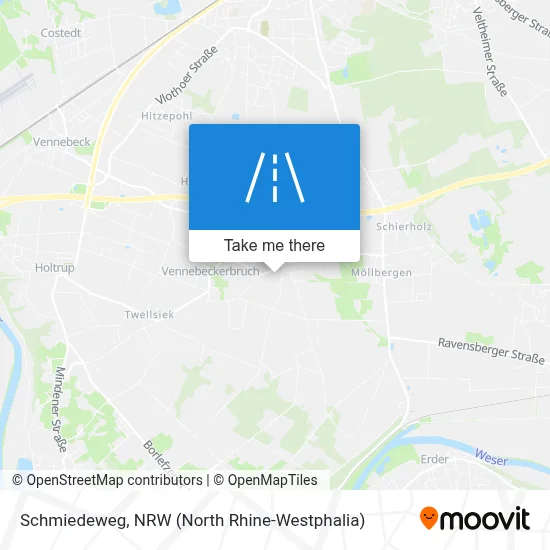 Schmiedeweg map