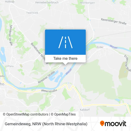 Карта Gemeindeweg