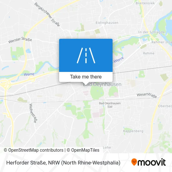 Карта Herforder Straße